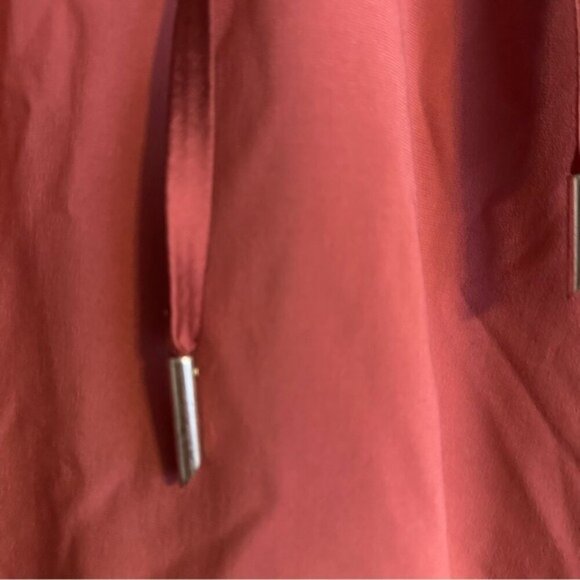 White House Black Market Rust Lace Up Tank Size XXS NWT $55 V Neck - Picture 6 of 9